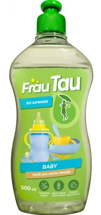 Засіб для миття посуду FRAU TAU "Baby" 500 мл